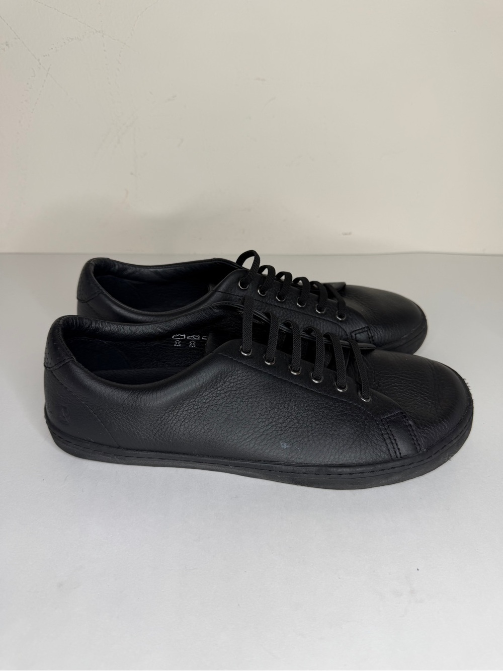 Birchbury Bramfords Minimalist Sneakers Women’s Size 42 US 10 Black Leather